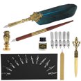 thumbnail image 1 of Ensemble de Stylos à Plume Style Affaires Rétro pour Étudiants, Stylo à Trempette, Trousse de Plume Créative, Fournitures de Correction d'Écriture, 1 of 8