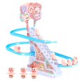 thumbnail image 3 of Aodebiao 1 Packs Automatic Climbing Stairs Electric Toy Set with Light Music, Educational Track Play for Toddlers, Interactive Learning Activity for Pre , Motor Skill Development Toy, 3 of 7
