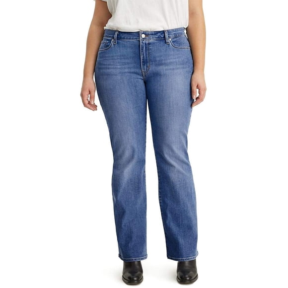 Levis Womens Classic Bootcut Jeans Standard and Plus