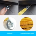 thumbnail image 4 of Rbaofujie Heavy-Duty Tow Strap With Hooks Strong Double Thickened Trailer Rope 2 Inches By 13 Feet Woven Polyester Webbing And 10000-Pound Capacity Tow Rope For Vehicles, 4 of 8