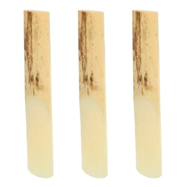 Anches de Clarinette, 10PCS Force 2,5 Stable Son Traditionnel Roseau Séparé Boîte de Papier Excellente Réponse pour Instrument à Vent