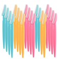 thumbnail image 1 of Rasoirs pour Poils du Visage et Sourcils 24 Pcs, Tondeuse de Précision, Gaine de Sécurité, Rasoir Polyvalent pour Femmes et Hommes avec Couvre-Sourcils de Précision (Couleur Aléatoire), 1 of 6