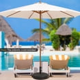 thumbnail image 4 of Gymax Support de Base Rond Remplissable pour Parasol de Patio 19,5 Pieds' Poteau Robuste 1,5 Pieds'/1,9 Pieds', 4 of 10