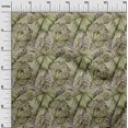 thumbnail image 3 of oneOone Cotton Poplin Light Green Fabric Tropical Craft Projects Decor Fabric Printed By The Yard 56 Inch Wide, 3 of 5