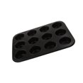 thumbnail image 3 of kurtrusly Non-Stick Muffin Pan Cupcake Cookie Molds Bakeware 12 Holes Large Black, 3 of 9