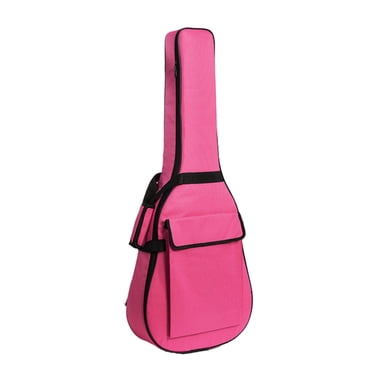 lionlar Étui de Guitare Imperméable à Double Sangle, Étui de Guitare Rembourré Noir, Sac à Dos, Bandoulière, Sac de Guitare Classique 41 Pouces Noir