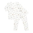 thumbnail image 1 of Coccoli Cotton-Modal Long Sleeve Pyjamas - Mushrooms on Cream (2 Years, 27-30 lbs), 1 of 2