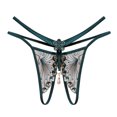 thumbnail image 2 of Culottes pour Femmes String Aguichant Culottes String Dentelle Pantalons Culottes pour Dames sous-Vêtements Taille Unique, 2 of 3