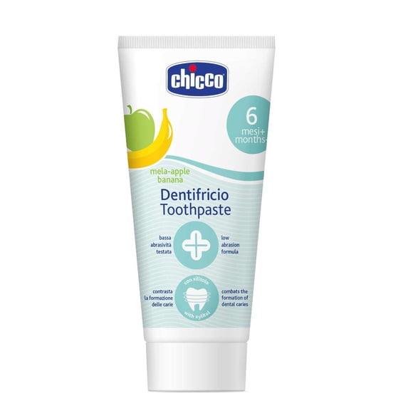 Chicco Dentifrice Soins Buccaux Pomme&Banane Ch320023201000 50 ml.