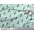 thumbnail image 3 of Soimoi Green Cotton Duck Fabric Insect,Leaves & Floral Block Print Fabric by Yard 42 Inch Wide, 3 of 3