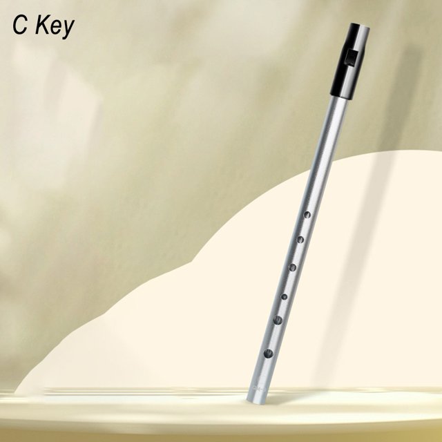 Lefu Irish Whistle Flute C D Bb Key 6Hole Flute Alloy Musical Instruments Accessories For Woodwind Instrument With Bags