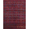 thumbnail image 1 of Ahgly Company Tapis Rectangulaire Abstrait Rouge Canneberge, 5 Pieds x 7 Pieds, 1 of 6