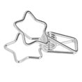 thumbnail image 4 of Pinces pour Reliure en Fil Métallique, Serrage Solide Style Simple Multiusage Pinces pour Reliure en Forme d'Étoile Ajourée en Métal Robuste pour Papiers, 4 of 9