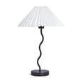 thumbnail image 1 of Anko Riley Wave Table Lamp, Black Metal, 1 of 7
