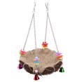 thumbnail image 1 of Bird Swing Perch Toy, Cage Hammock Standing Perch Toy Bird Hanging  Toy, Rattan  Bird Birds For Pets Parrots Animals, 1 of 8