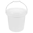 thumbnail image 2 of HLONK 2.2 Gal Bucket w/ Lid & Handle  All-Purpose Pail  Food Storage  10L White, 2 of 11