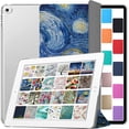 thumbnail image 1 of iPad PRO 1st Gen 2015 12.9 Inch [ 1 Gen ] A1652 A1584 ML0H2LL/A ML0G2LL/A ML0N2LL/A ML0Q2LL/A ML0R2LL/A ML0V2LL/A PrintediPad Cover with Translucent Frosted Hard Back - Starry Night, 1 of 8