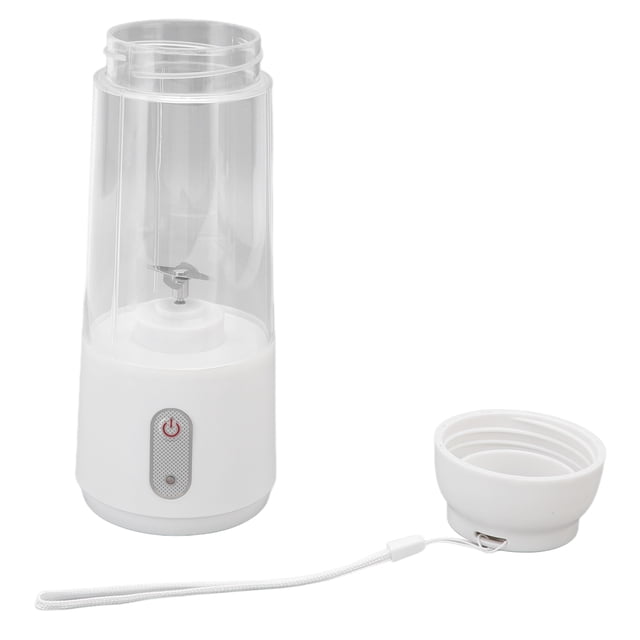 Electric Juicer Cup, One Click Operation Easy To Portable Blender For Office For Home For Travel White