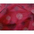 thumbnail image 4 of oneOone Silk Tabby Fabric Spiral & Floral Block Fabric Prints By Yard 42 Inch Wide, 4 of 4