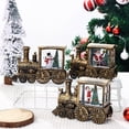 thumbnail image 4 of TIELUTT Christmas Train Train Christmas Ornaments Christmas Train Tabletop Ornament for Christmas Trees Transformer Ornament Small Ornament Set Christmas Ornament Cute Christmas Ornament, 4 of 7