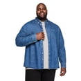 thumbnail image 1 of Chemise en denim George Plus pour hommes, 1 of 6