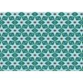 thumbnail image 1 of Ahgly Company Tapis d'Intérieur Rectangulaire Transitionnel Vert Sarcelle Lavable à la Machine, 8 Pieds x 10 Pieds, 1 of 7