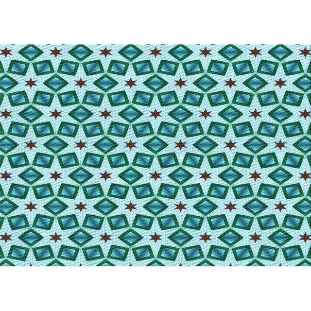Ahgly Company Tapis d'Intérieur Rectangulaire Transitionnel Vert Sarcelle Lavable à la Machine, 8 Pieds x 10 Pieds