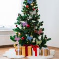 thumbnail image 4 of MesaSe Simulation Butterfly Christmas Plastic Decoration Accessories Layer Gold Powder Glitter New Artificial Flower  Tree, 4 of 10