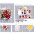 thumbnail image 2 of kurtrusly 100PCS/Set Vacuum Clear Cooked Food Saver Packaging Bags Meat Snacks Tea Storage Sealing Plastic Bag, 9x13cm, 2 of 9