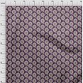 thumbnail image 3 of oneOone Cotton Poplin Plum Fabric Florals Sewing Craft Projects Fabric Prints By Yard 42 Inch Wide, 3 of 4