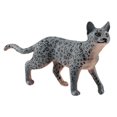 thumbnail image 3 of Leopard Figurine Snow Leopard Playset Model Kids Children life Animal Statue C, 3 of 9