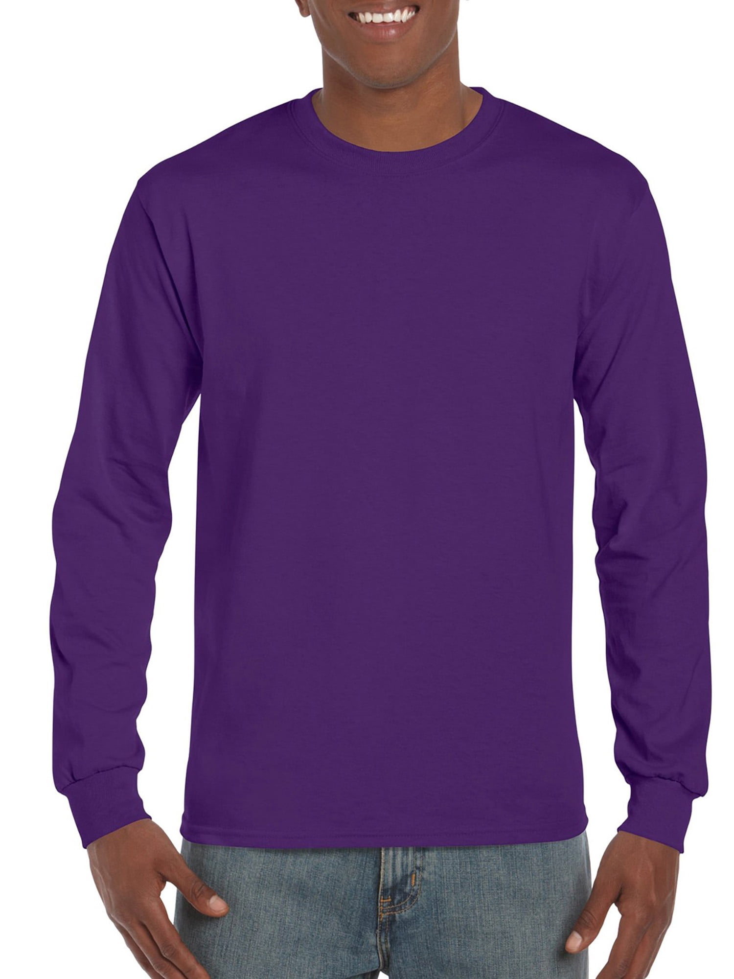 Gildan Mens Ultra Cotton Classic Long Sleeve T-Shirt