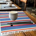 thumbnail image 3 of RKSTN Picnic Mats Tablecloth Table Runner Multifunctional Woven Blanket Conditioning Blanket Camping Blanket Picnic Blanket Suitable For Home Outdoor School Office, 3 of 5
