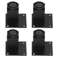 thumbnail image 2 of 4Pcs Adjustable Furniture Support Feet, Aluminum Alloy DIY Furniture Replacement Legs for Sofa Table Chair Desk Kitchen Cupboard, 2 of 8