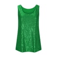 thumbnail image 3 of Plebaso Débardeurs à Paillettes Sans Manches pour Femmes, Mode Fête Clubwear, 3 of 6