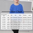 thumbnail image 3 of T-shirts à Manches Longues pour Filles, Hauts d'Automne pour Enfants, Col Ras du Cou, T-Shirts Basiques, 3 of 8