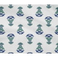 thumbnail image 4 of oneOone Cotton Flex Fabric Leaves & Floral Block Printed Fabric 1 Yard 40 Inch Wide, 4 of 4