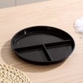 thumbnail image 2 of Three Grid Reducing Meal Plate Wheat Straw Fall Household Plate 3 Grid Plate Special Plate Kid Plate round Table Dining Set for 4 Small Dollies for End Tables Small Kitchen Table Set Light Napkins, 2 of 3