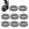 thumbnail image 4 of Luggage Wheel Cover Suitcase Cover Protector Luggage Compartment Wheel Sleeve Cover 8 Pcs Silicone Suitcase Wheel Cover Carry On Luggage Wheel Cover for Suitcase Thick Soundproof Blanket, 4 of 5