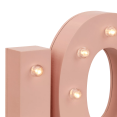 thumbnail image 4 of Bouclair Pink Love Letter Sign with LED Lights, 4 of 8