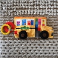 thumbnail image 3 of Kids Preferred Sesame Street Crinkle Blanky School Bus, 3 of 7