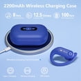 thumbnail image 3 of Écouteurs Bluetooth avec 4 Micros et 100 Heures de Lecture, Dotés d'Un Étui de Recharge Sans Fil de 2200 mAh, 3 of 6