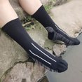 thumbnail image 3 of Mightlink 1 Pair Waterproof Socks Elastic Breathable Mid-Tube Soft Socks Foot Protection Windproof Winter Hiking Wading Riding Skiing Socks for Outdoor Sports, 3 of 7