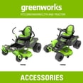 thumbnail image 2 of Greenworks 7509402 Lawn Mower Accessory Black, 2 of 5