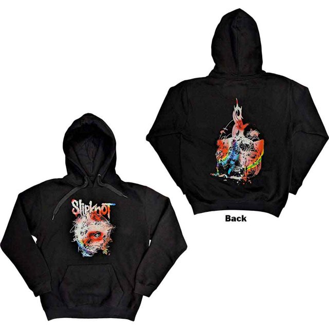 Slipknot Chandail à Capuchon Unisexe « Death » (Impression au Dos)