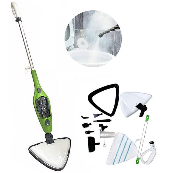 10-in-1 Steam Mop for Hardwood Floors, Tile Cleaner, Carpet Steamer, and Window Cleaning