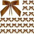 thumbnail image 1 of Aufmer 25 Pcs Small Velvet Christmas Bows, Bows for Wreath Gift Craft, Wedding Party Home Decoration, 1 of 5