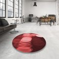 thumbnail image 4 of Ahgly Company Machine Washable Indoor Rectangle Transitional Dark Red Area Rugs, 7' x 10', 4 of 7