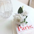 thumbnail image 2 of Bangcool Valentine Artificial Rose Elegant Lifelike Simulated Fake Flower Home Decor, 2 of 7