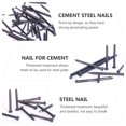 thumbnail image 2 of 50 Pcs Clous en Ciment Point Carbone 2.5 Pouces Clous en Béton, 2 of 8